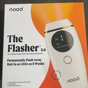 Nood The Flasher 2.0 IPL Hair Reduction Device - Gloss White